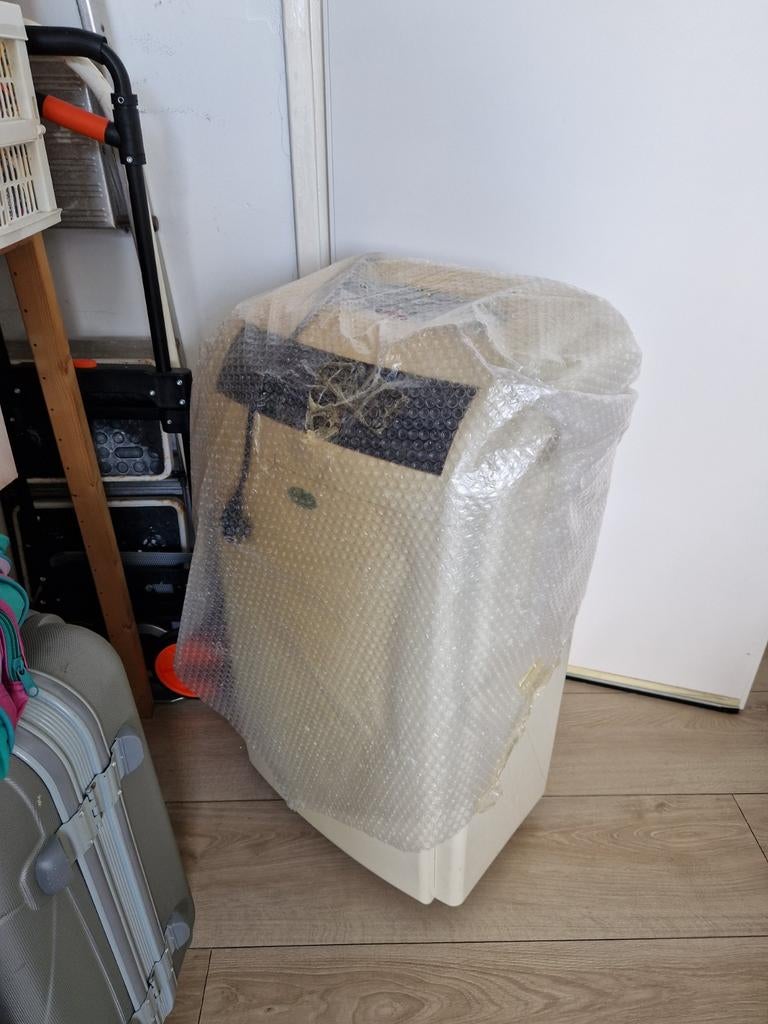 mobiele airco, incl slang, Witgoed en Apparatuur, Airco's, Ophalen, Gebruikt, Minder dan 60 m³, 3 snelheden of meer
