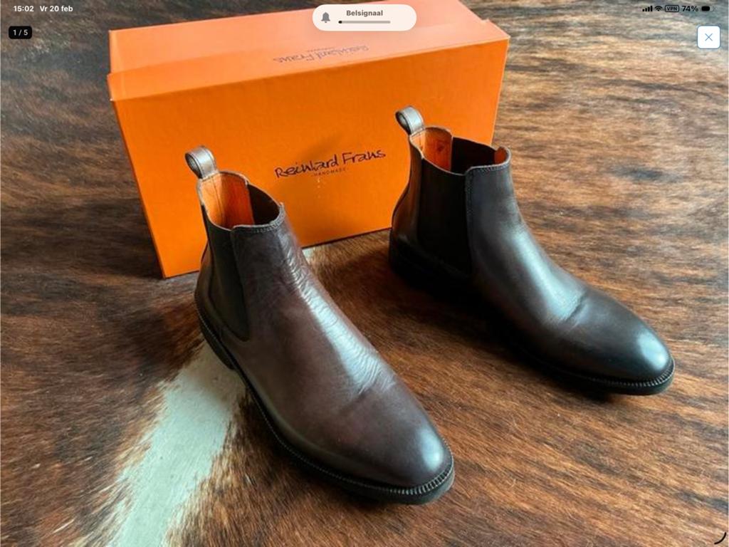 Reinhard Frans Chelsea Boots, Bruin, Boots, Nieuw, Ophalen of Verzenden