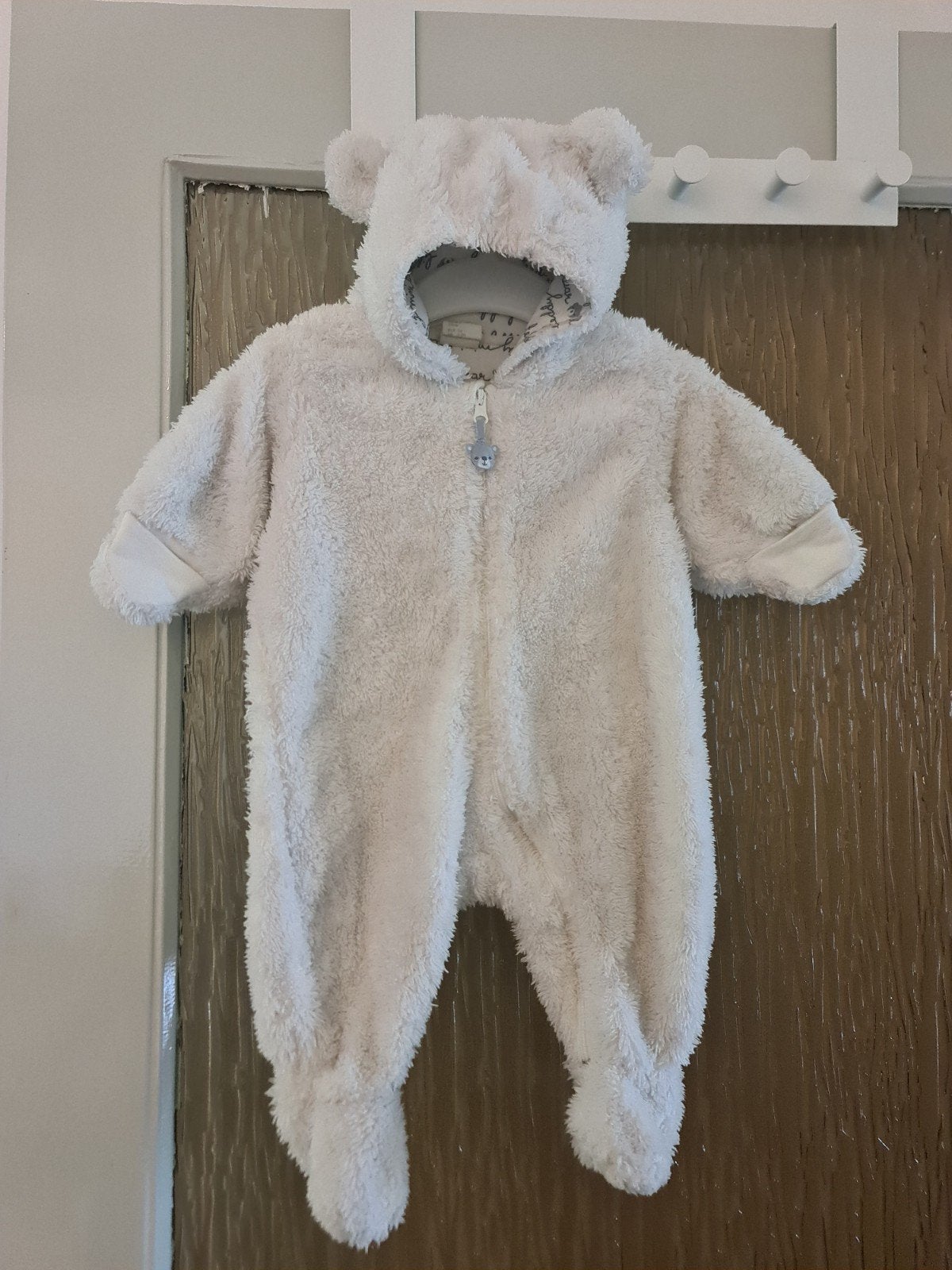 H&M Teddy Pakje met oortjes maat 56 baby overall jumpsuit, Kinderen en Baby's, Jongetje of Meisje, H&M, Ophalen of Verzenden, Zo goed als nieuw