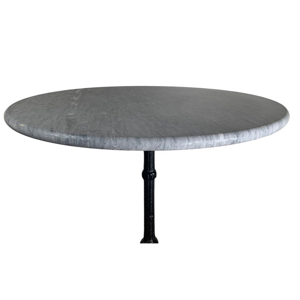 Bistrotafel met 60 cm rond marmer tafelblad kleur grijs, Info@edvonline.nl, Nieuw, Ophalen of Verzenden, Inductorstraat 9b Veenendaal