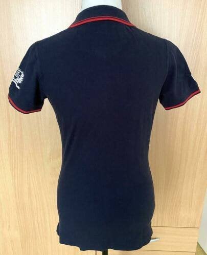 Falcon top/polo maat S, Blauw, Ophalen of Verzenden, Zo goed als nieuw, Korte mouw