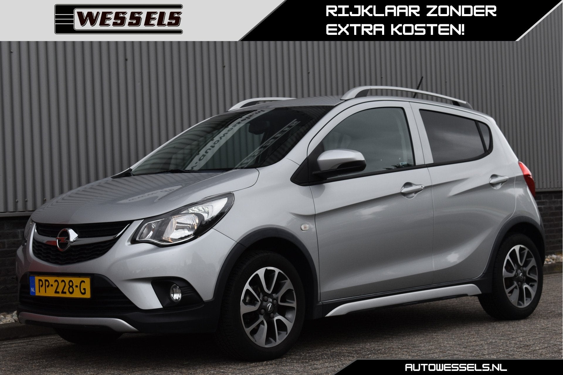 Opel KARL 1.0 Rocks Online Edition Cruise, Carplay, PDC, DAB, Auto's, Voorwielaandrijving, 839 kg, Stof, Gebruikt