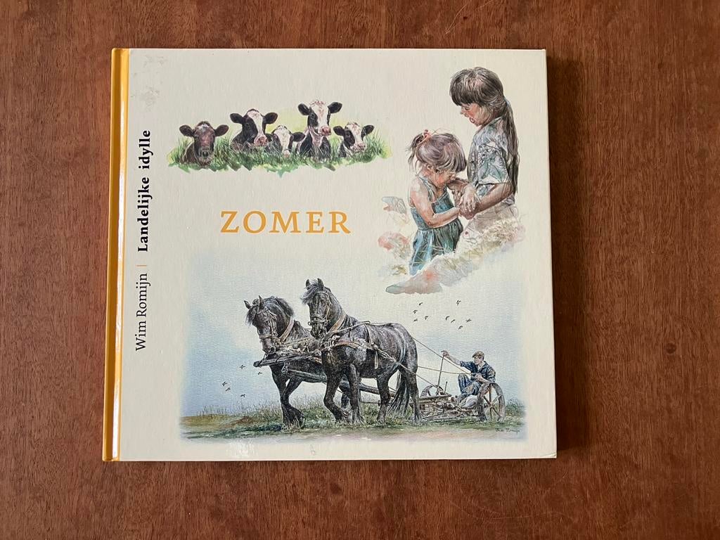 Wim Romijn Landelijke idylle Zomer Vintage als nieuw, Boeken, Prentenboeken en Plaatjesalbums, Zo goed als nieuw, Ophalen of Verzenden