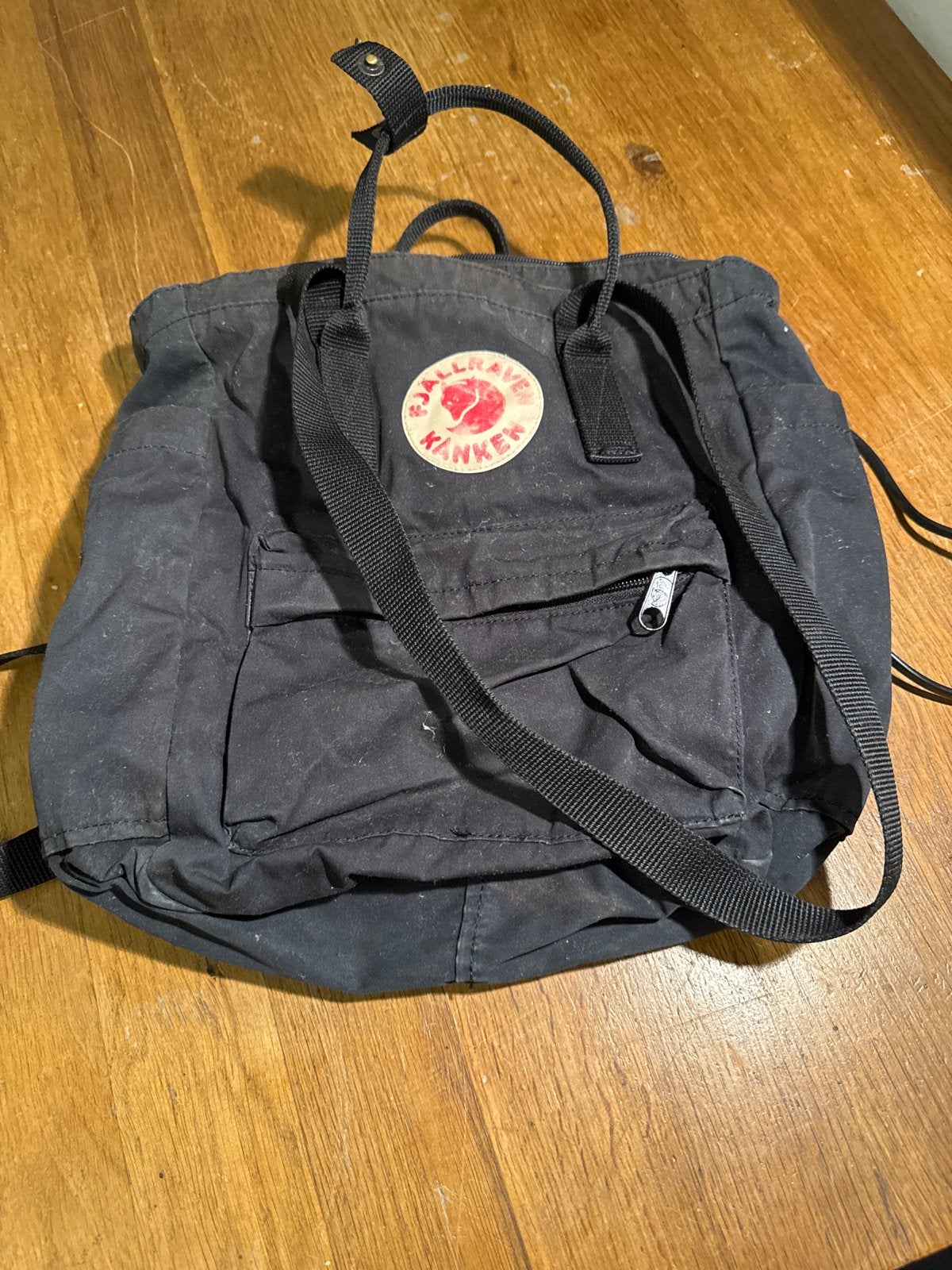 Fjallraven Kanken Totepack - Origineel, logo's vervaagd, Gebruikt, 25 tot 40 cm, 30 tot 45 cm, Ophalen