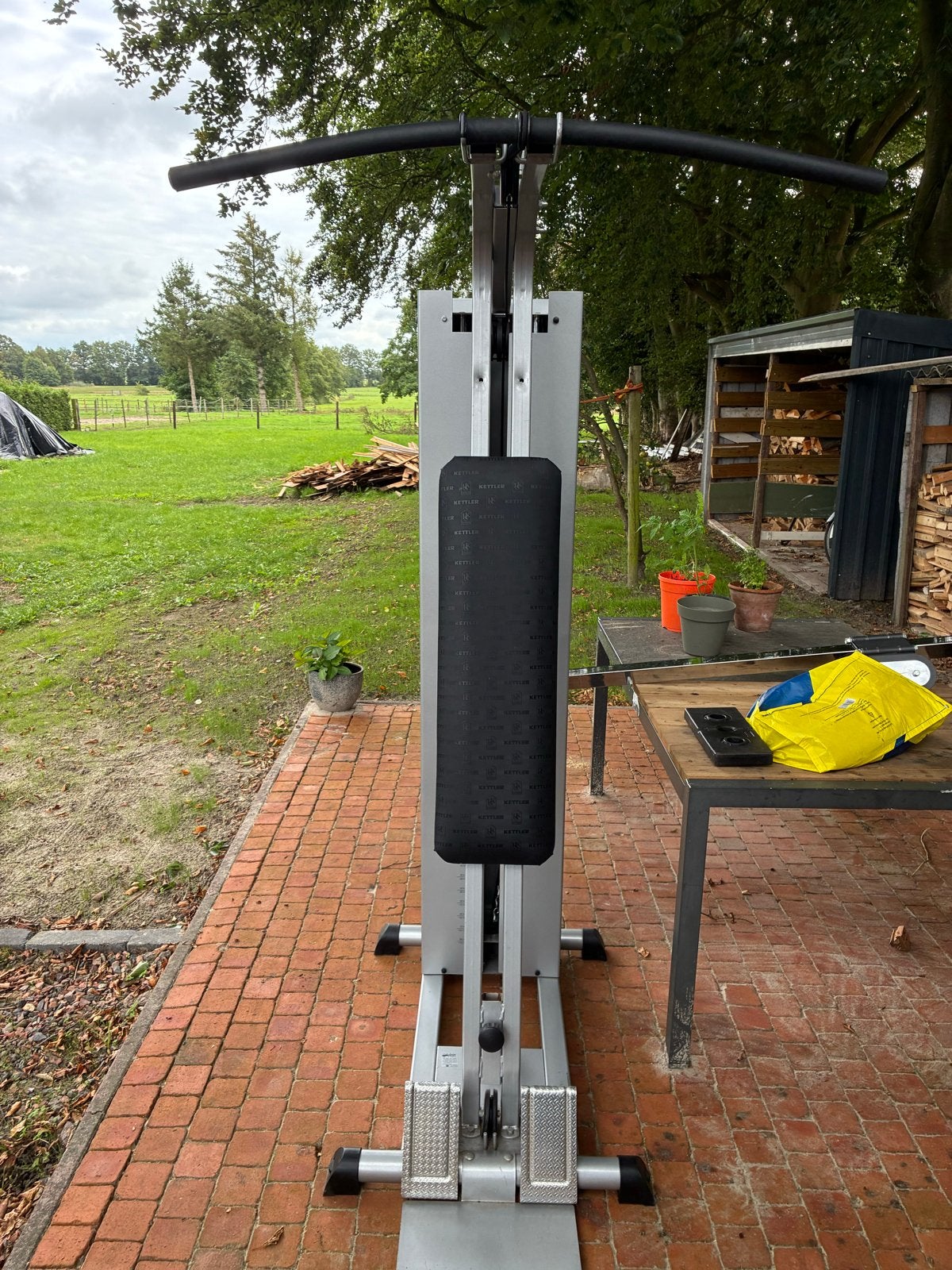 Kettler Kabelmachine / Krachtstation - Lat Pulldown tot 80kg, Gebruikt, Krachtstation, Armen, Ophalen of Verzenden
