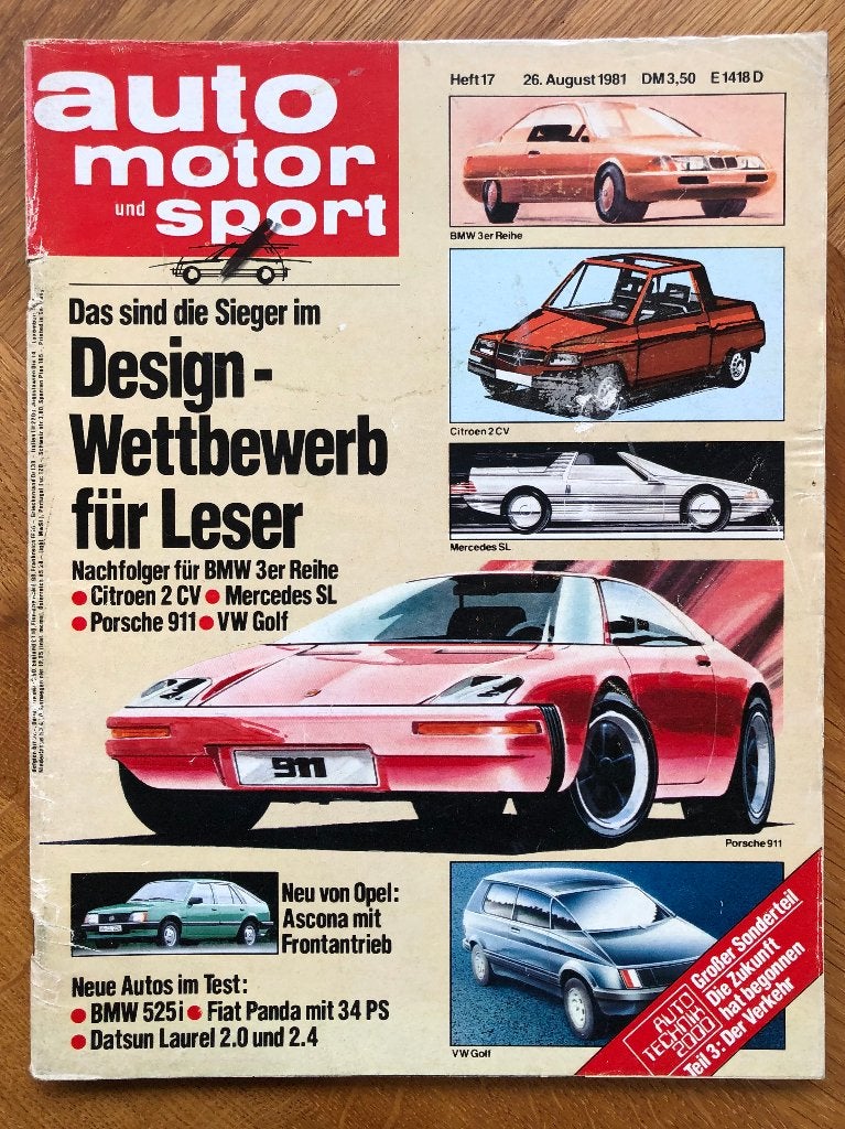 AUTO MOTOR und SPORT Heft 17 1981, Gelezen, Algemeen, Verzenden, AUTO MOTOR und SPORT