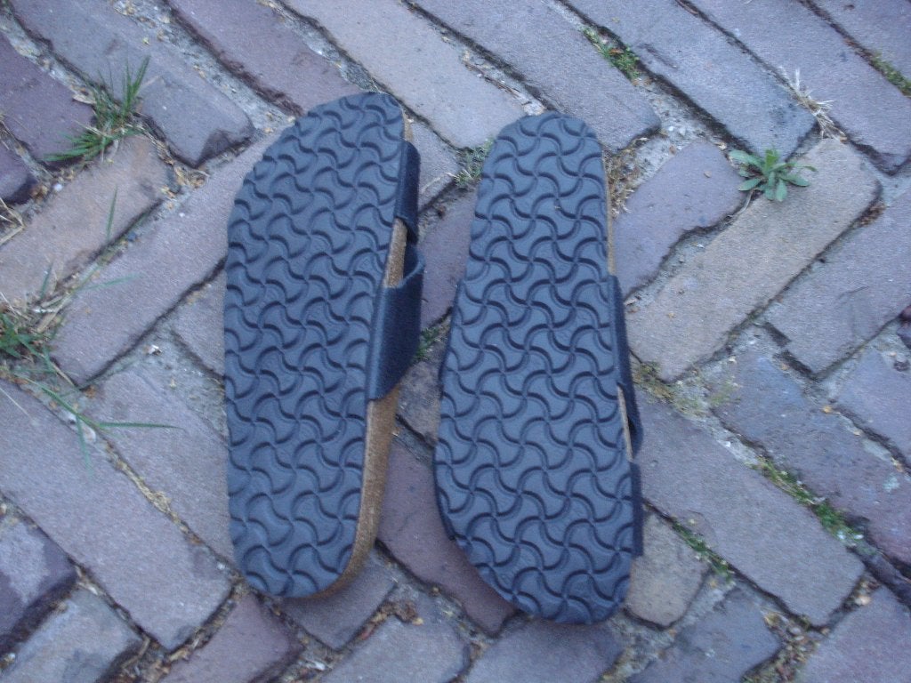 BIRKENSTOCK ZWART 42 NIEUW GRATIS VERZENDING PER POST, Slippers, Verzenden, Zwart, Nieuw