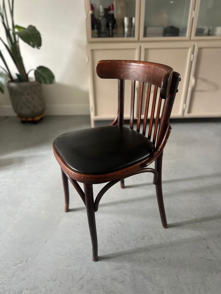 stoelen van hout, Huis en Inrichting, Stoelen, Ophalen, Gebruikt, Bruin, Vijf, Zes of meer stoelen