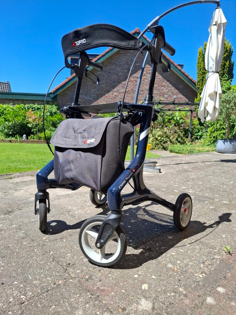 Super mooie  Topro Pegasus rollator!, Diversen, Ophalen, Lichtgewicht, Zo goed als nieuw