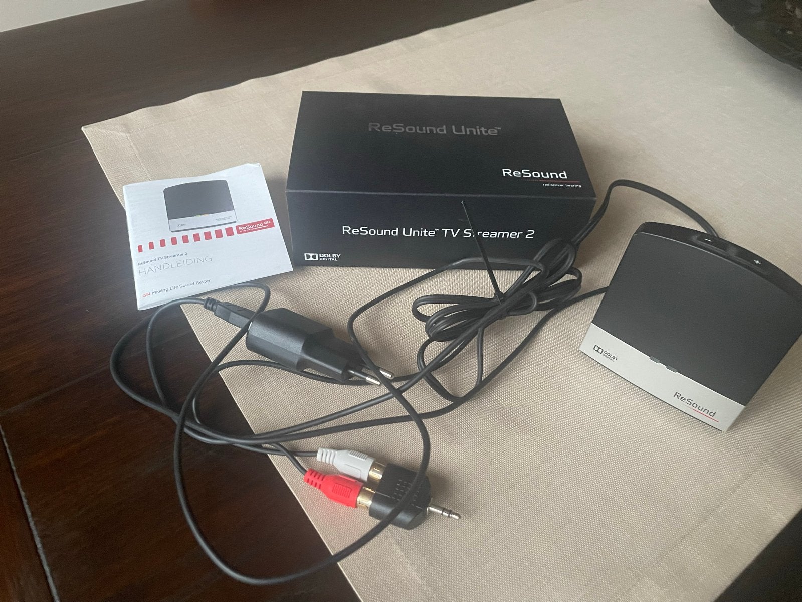 ReSound Unite TV Streamer 2 - Hoorapparaat Accessoire, Overige systemen, Zo goed als nieuw, Minder dan 40 watt, Overige spelers
