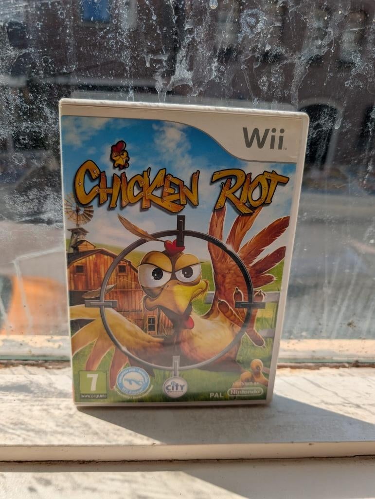 Chicken Riot Nintendo Wii, 1 speler, Ophalen of Verzenden, Gebruikt, Vanaf 3 jaar