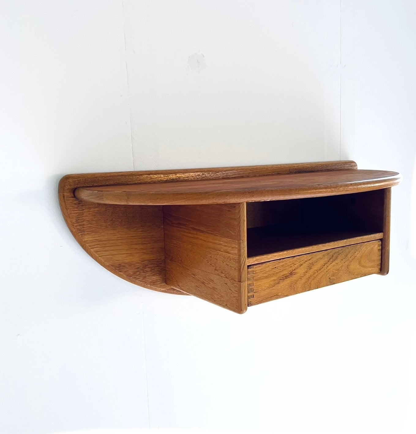 Vintage teakhouten wandconsole, Kai Kristiansen ‘70, Gebruikt, Kai Kristiansen, Kai Kristiansen, Ophalen of Verzenden