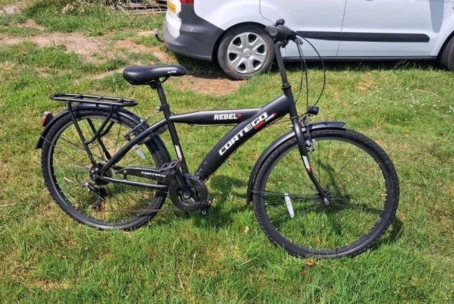 Cortego Rebel fiets - Zo goed als nieuw, Velgrem, Versnellingen, Zo goed als nieuw, 53 tot 57 cm