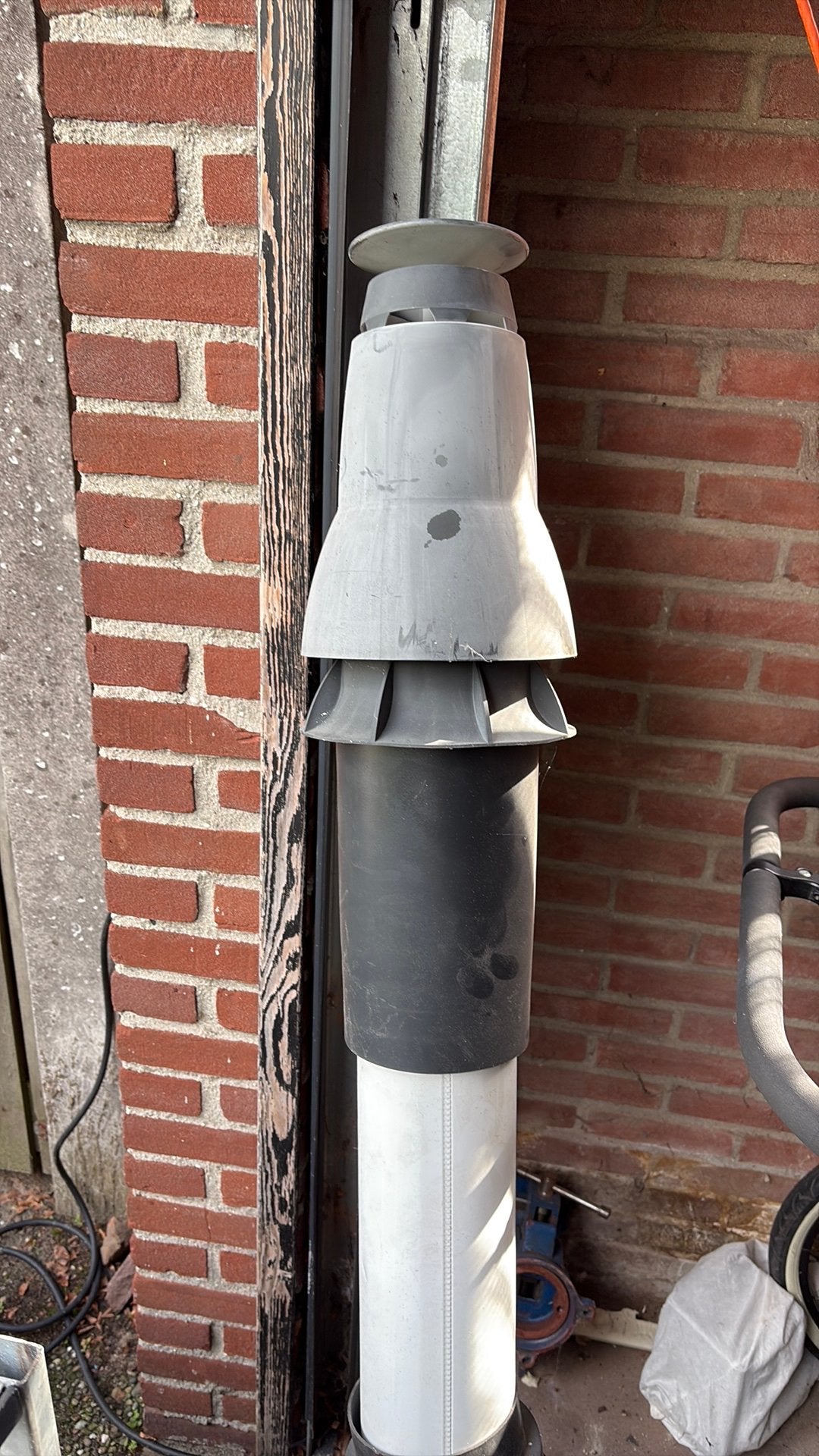 Burgerhout Skyline 3000 AL HR Dakdoorvoer (Parallel 80/80), Ophalen, Zo goed als nieuw, Ventilator en Afzuiger