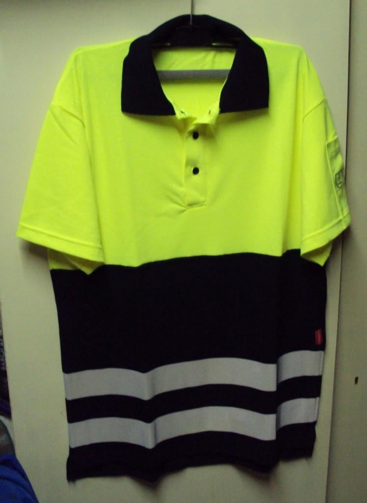 NIEUW Veiligheidsshirt brandvertragend reflectie polo mt. L, PWG, Nieuw, Kinderen, Ophalen of Verzenden