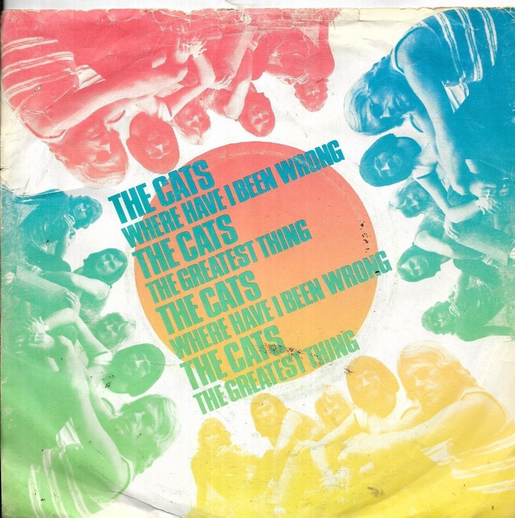 The Cats-Where have i been wrong, Gebruikt, 7 inch, Pop, Fotohoes