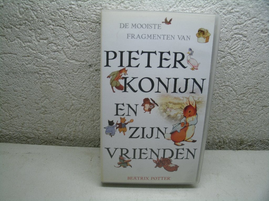 vhs 216a pieter konijn en zijn vrienden beatrix potter, Alle leeftijden, Ophalen of Verzenden, Zo goed als nieuw