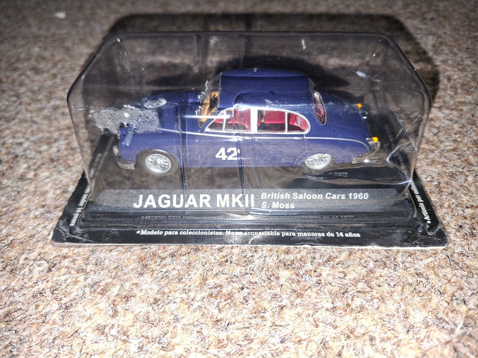 1/43 Jaguar Mk2 - Nieuw in blisterverpakking, Ophalen of Verzenden, Nieuw, Auto, Overige merken