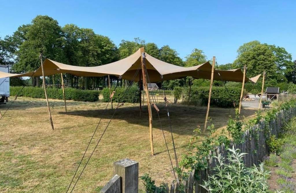 Stretchtent 10x12m te huur, Ophalen, Nieuw, 8 meter of meer, Overige typen
