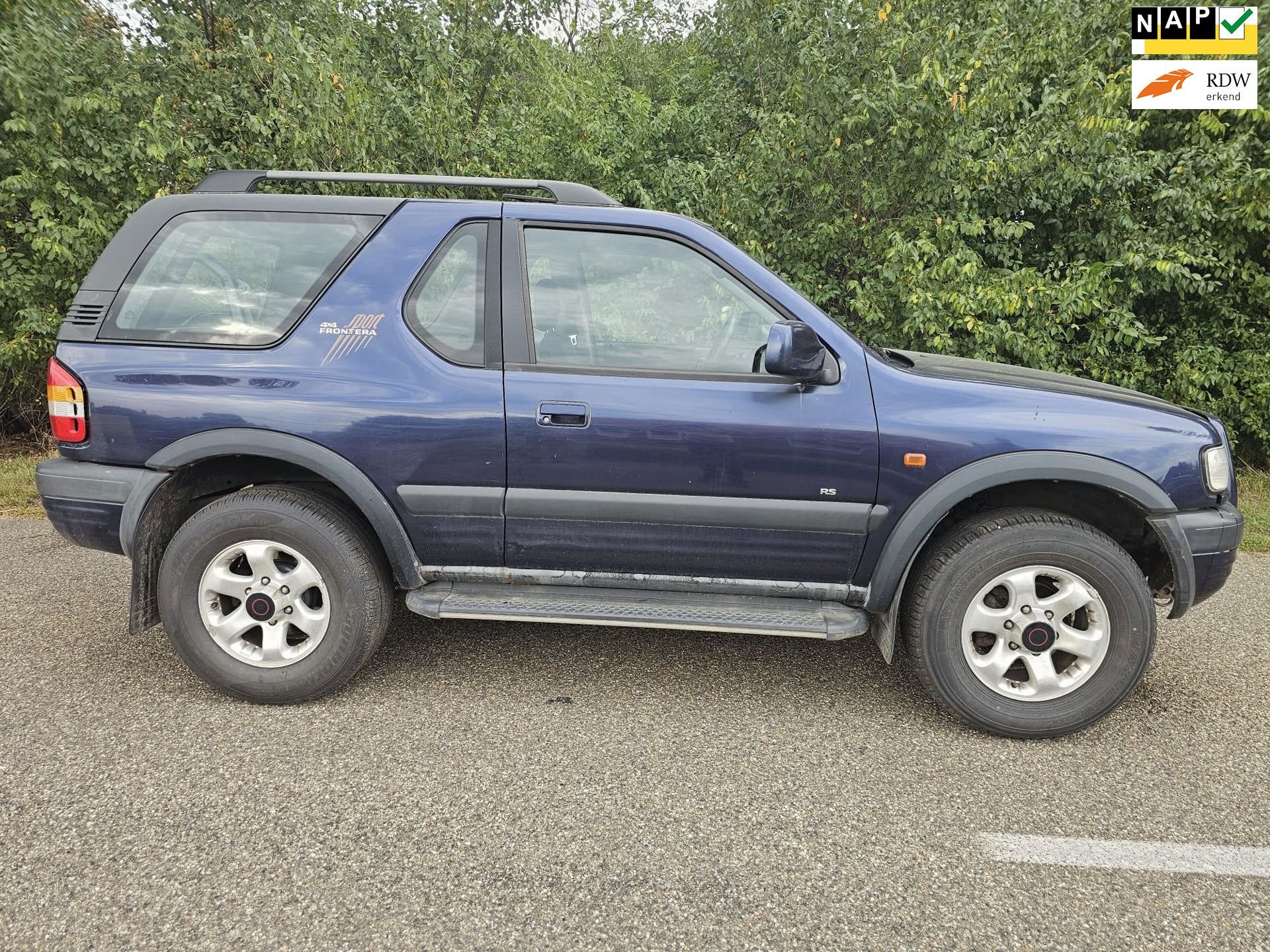 Opel Frontera 2.2i RS 4 x 4, 136 pk, Gebruikt, 4 cilinders, Blauw