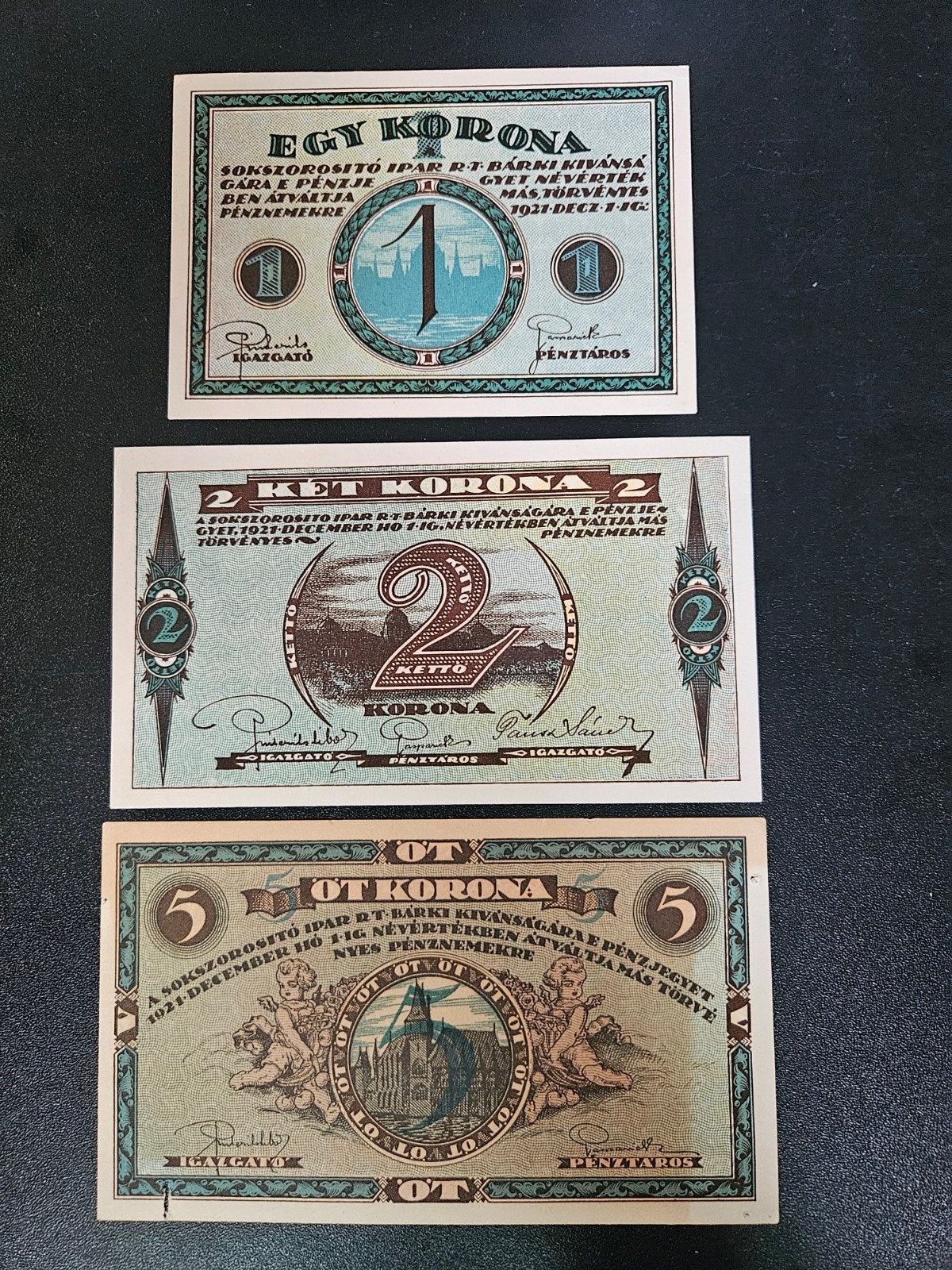 Hongarije Budapest 1921 noodgeld, Ophalen of Verzenden, Hongarije, Setje