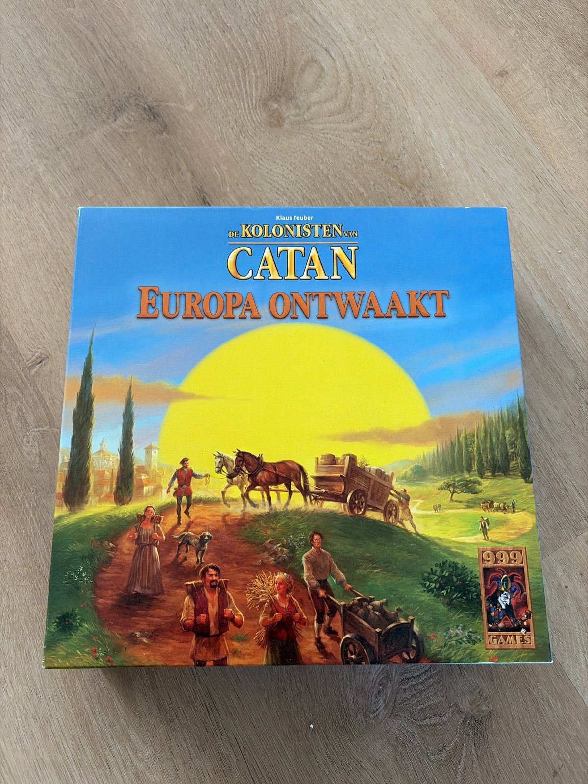 Kolonisten van Catan: Europa Ontwaakt - Zo goed als nieuw, Hobby en Vrije tijd, Drie of vier spelers, Ophalen of Verzenden, Zo goed als nieuw