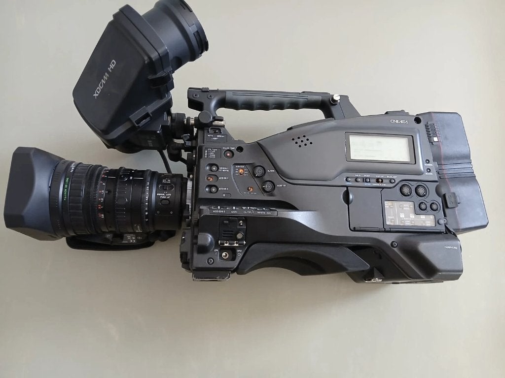 SONY PMW-320K XDCAM EX Camcorder + Fujinon 16X, Ophalen, Full HD, Gebruikt, 8 tot 20x