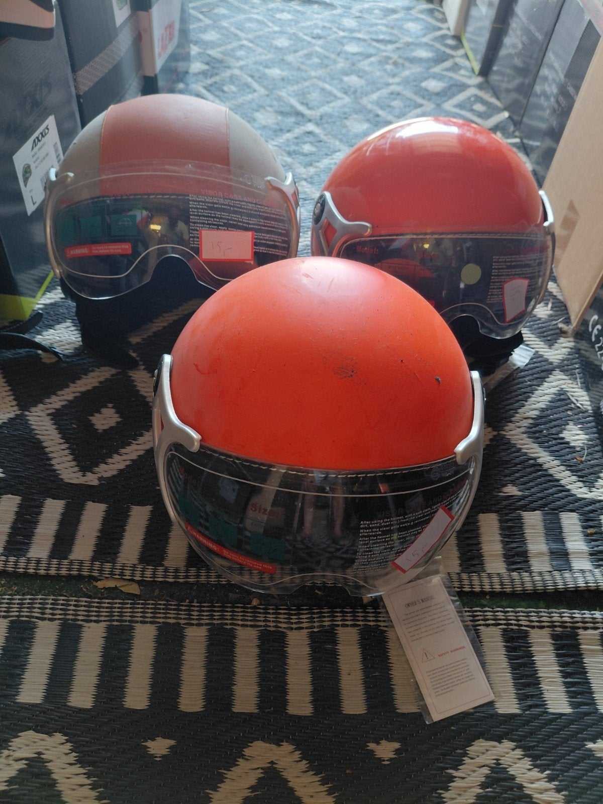 Nieuwe helm maat S en M.  oude voorraad, Jethelm, Kinderen, Ophalen of Verzenden, S