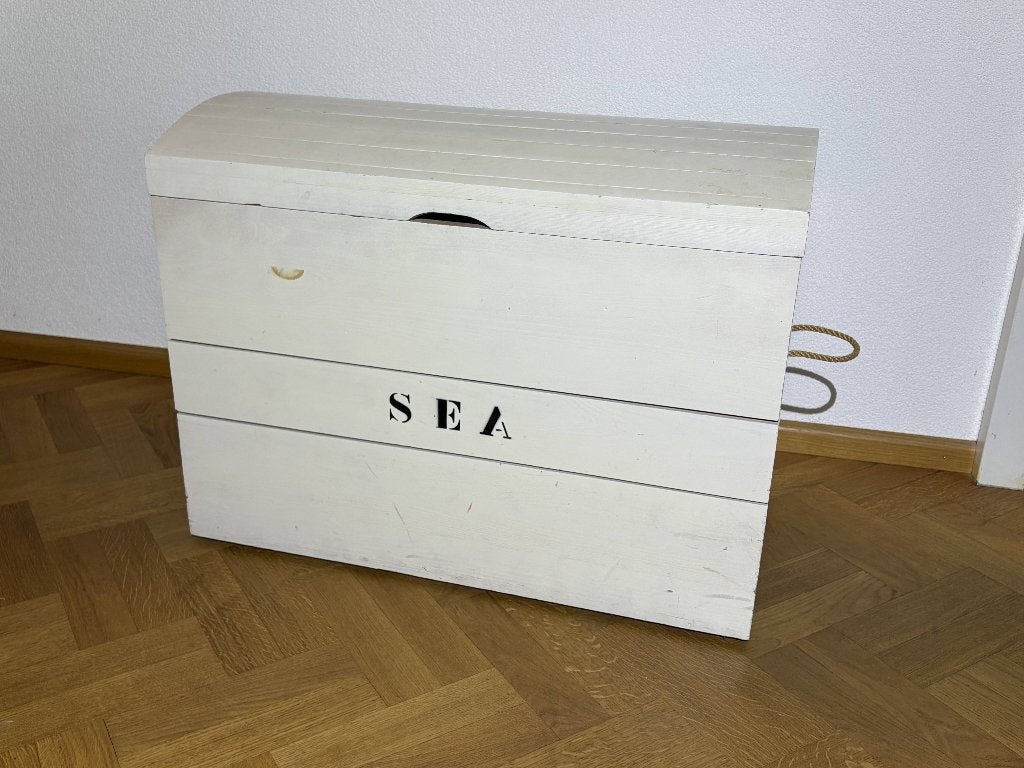 Houten speelgoedkist, Ophalen, 50 – 75, Minder dan 50 cm, Gebruikt
