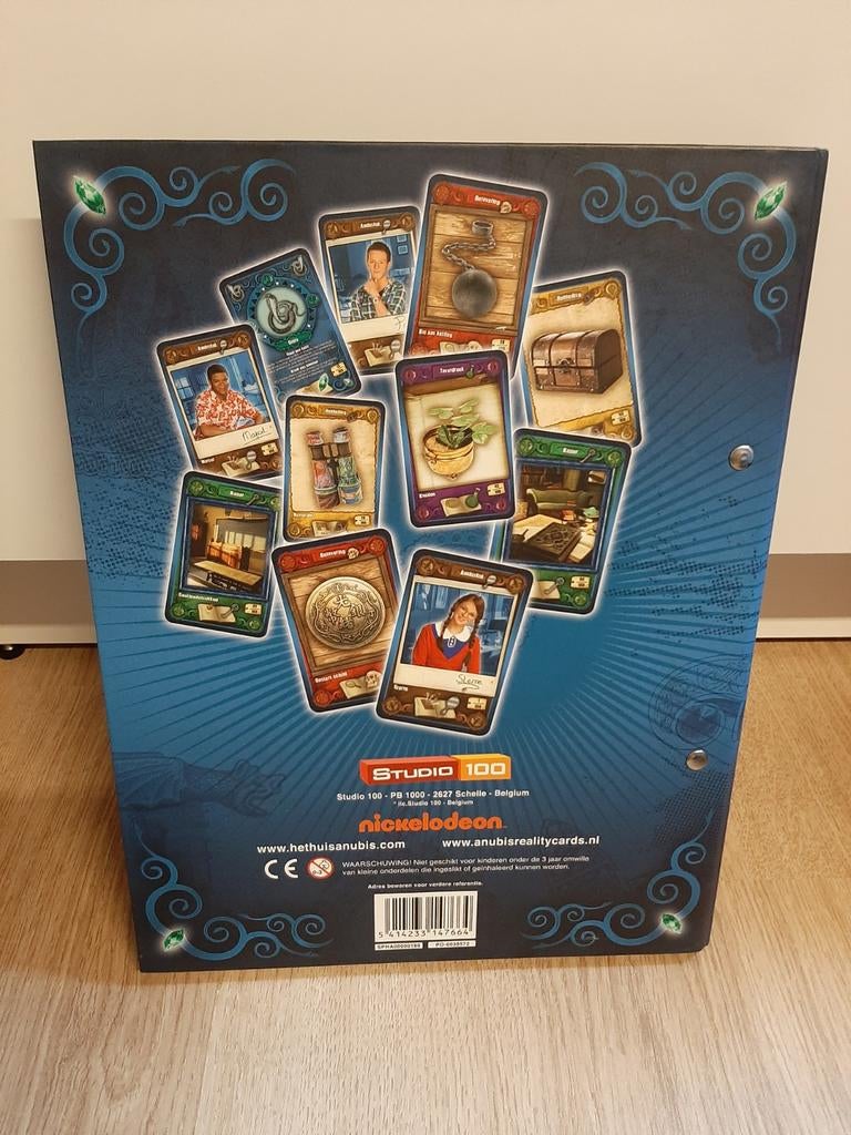 Het huis Anubis reality cards verzamelmap, Verzamelen, Ophalen of Verzenden
