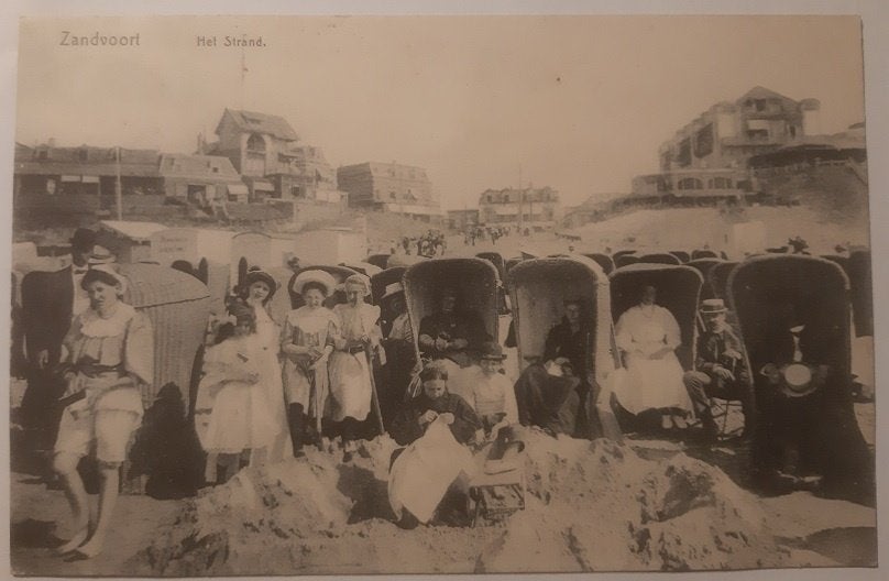 AK - Zandvoort - Het strand (1911), Verzenden, Voor 1920, Gelopen, Noord-Holland