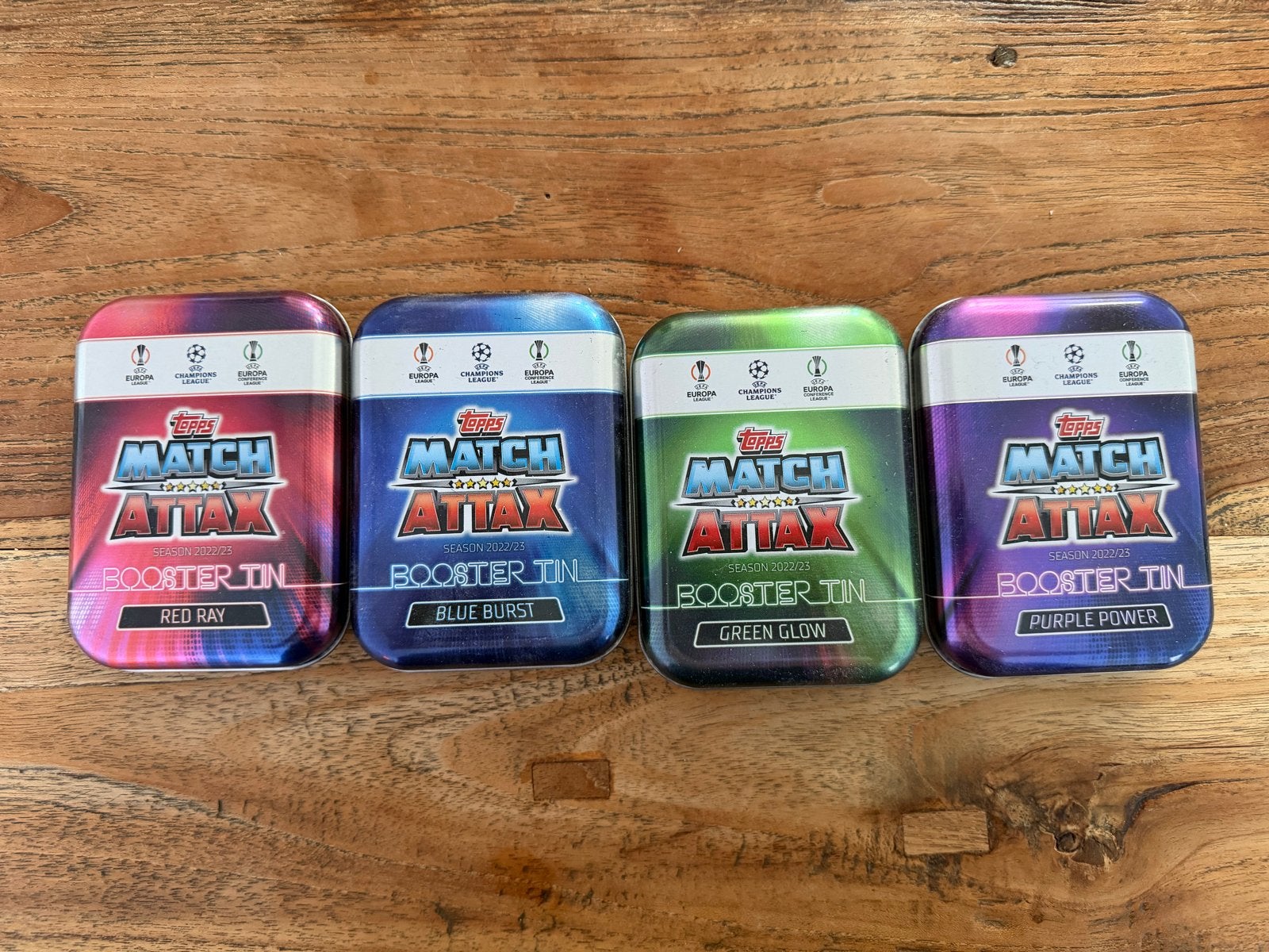 Lege Match Attax 2022/2023 blikken, Ophalen of Verzenden, Gebruikt, Overige, Overige merken