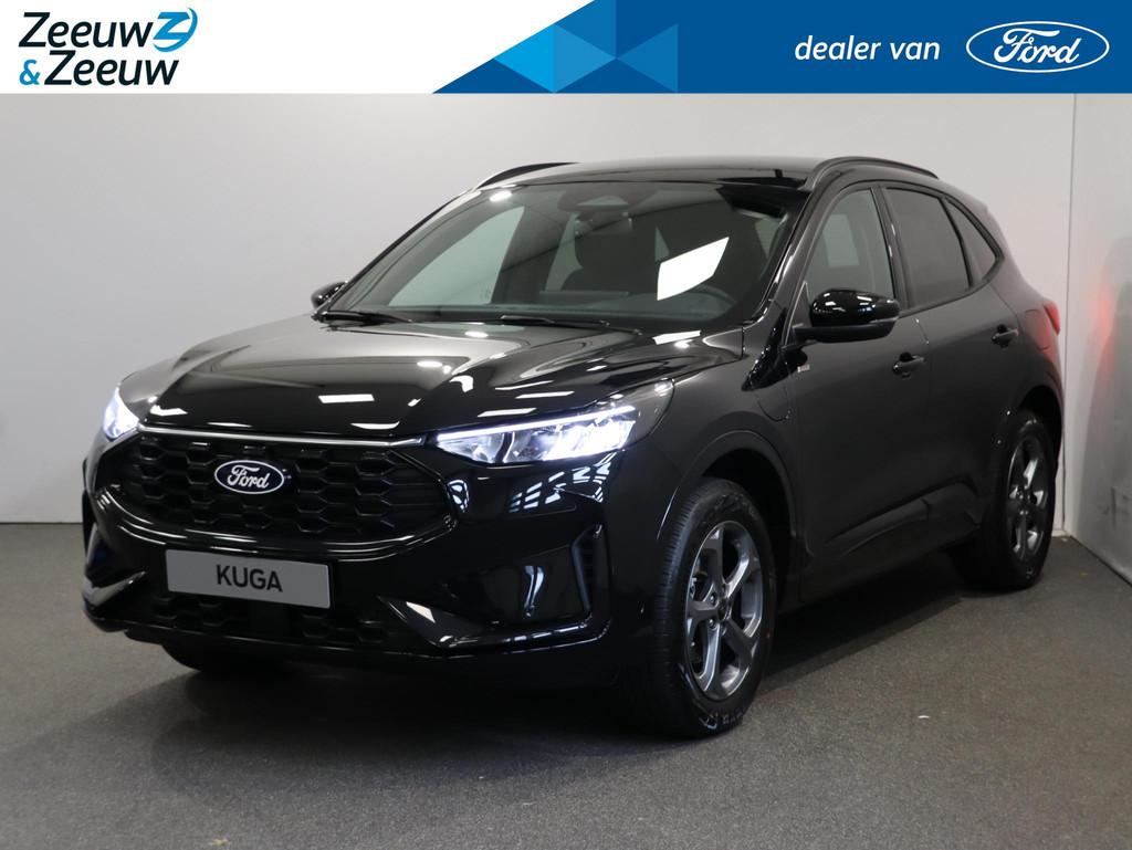 Ford Kuga 2.5 PHEV ST-Line |Te Bestellen | Actiekorting tot, Auto's, 12 maanden, 4 cilinders, Verwarming stoelen achter, Zwart