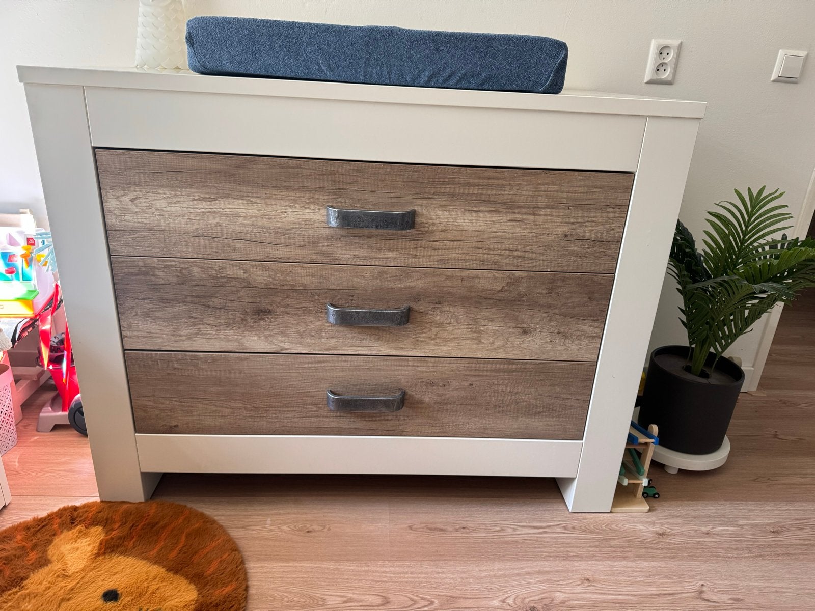 Complete Babykamer: Commode, Kast en Ledikant, Ophalen, Gebruikt, 50 tot 70 cm, 75 tot 100 cm