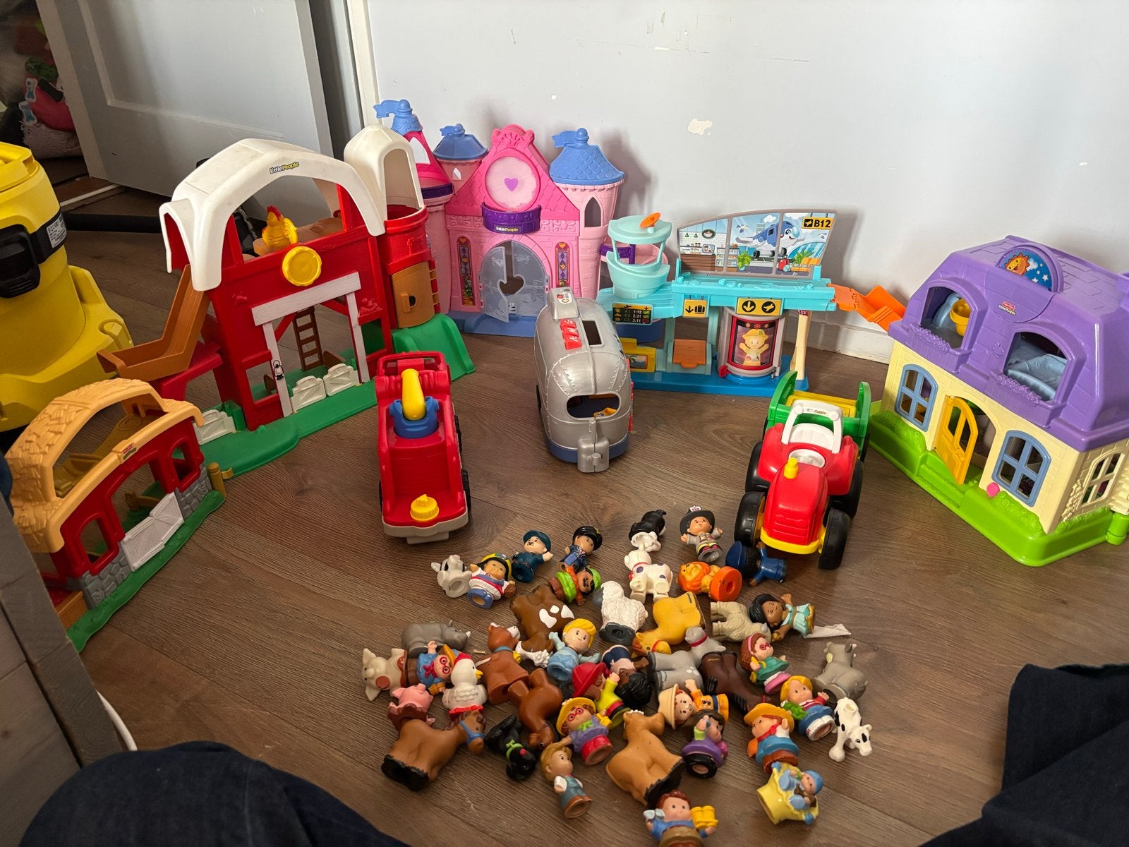 Grote Fisher-Price Little People speelgoedcollectie, Kinderen en Baby's, Ophalen, Gebruikt, Jongen of Meisje