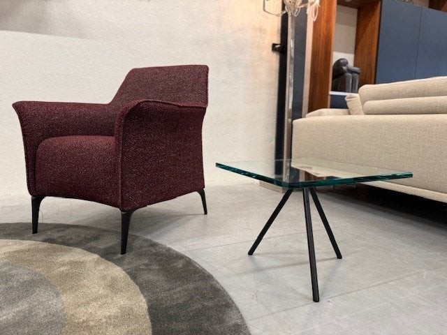 Nieuw Beek Maupertuus Salontafel Glas Vierkant Tafel zwart, Minder dan 50 cm, Vierkant, Nieuw, Minder dan 50 cm