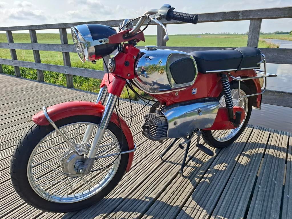 Kreidler Florett RS 4 bak - Originele lak uit 1972, Fietsen en Brommers, Brommers | Kreidler, Ophalen, Gebruikt, Florett RS