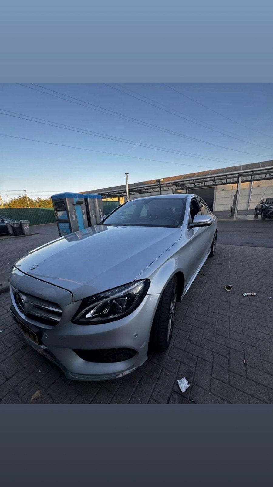 Mercedes-Benz C-Klasse C180 AMG Pakket Grijs, Auto's, Mercedes-Benz, Automaat, 1800 kg, Particulier, Sedan