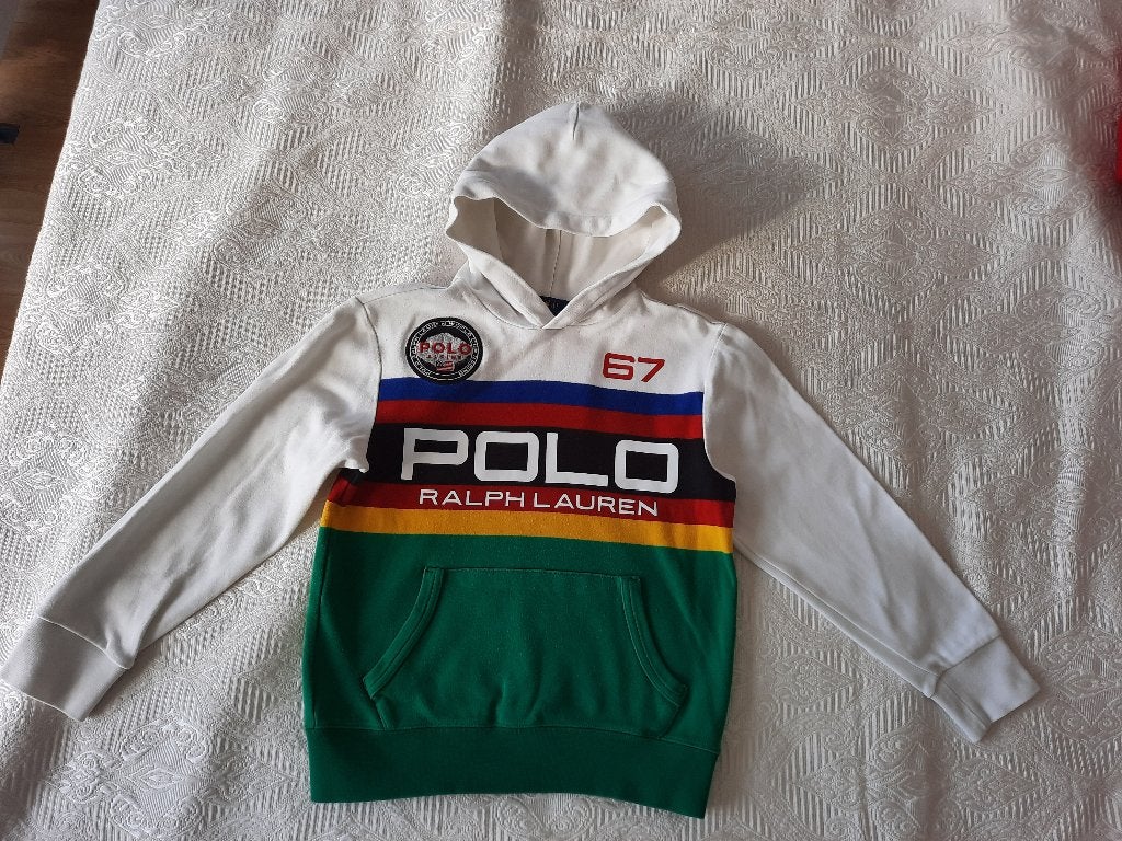 Polo Ralph Lauren hoodie, maat 146, Trui of Vest, Ophalen of Verzenden, Zo goed als nieuw, Polo Ralph Lauren