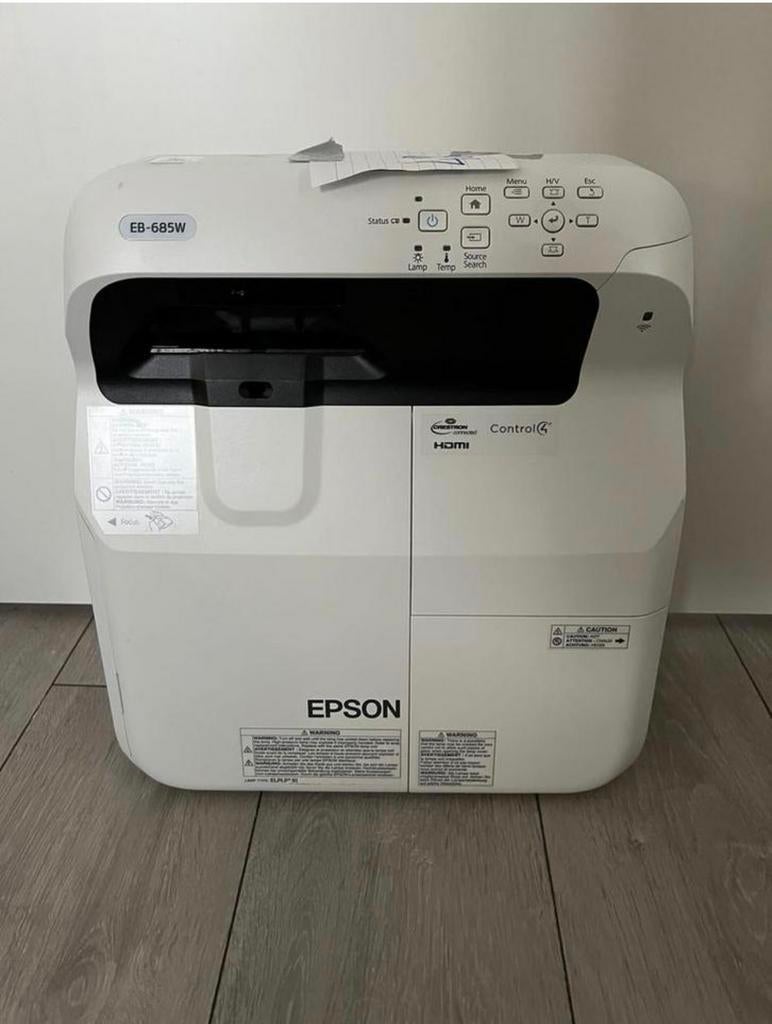 Nette Epson EB-685Wi Pro Ultra Short Throw |3500 lumen|, HD (720), Epson, Ophalen of Verzenden, Zo goed als nieuw