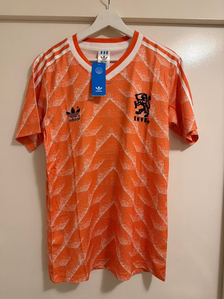 EK’88 Adidas Nederlands elftal shirt Gullit maat XL, Maat XL, Ophalen of Verzenden, Nieuw, Shirt