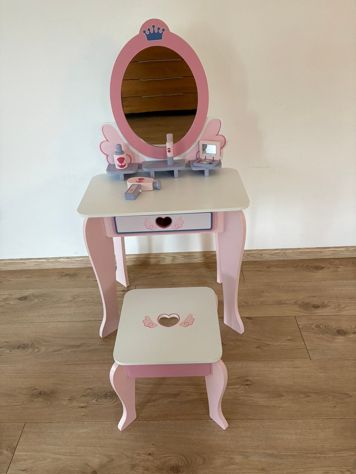 Mini Matters houten make-uptafel, Huis en Inrichting, Ophalen, Zo goed als nieuw, Minder dan 50 cm, Minder dan 100 cm