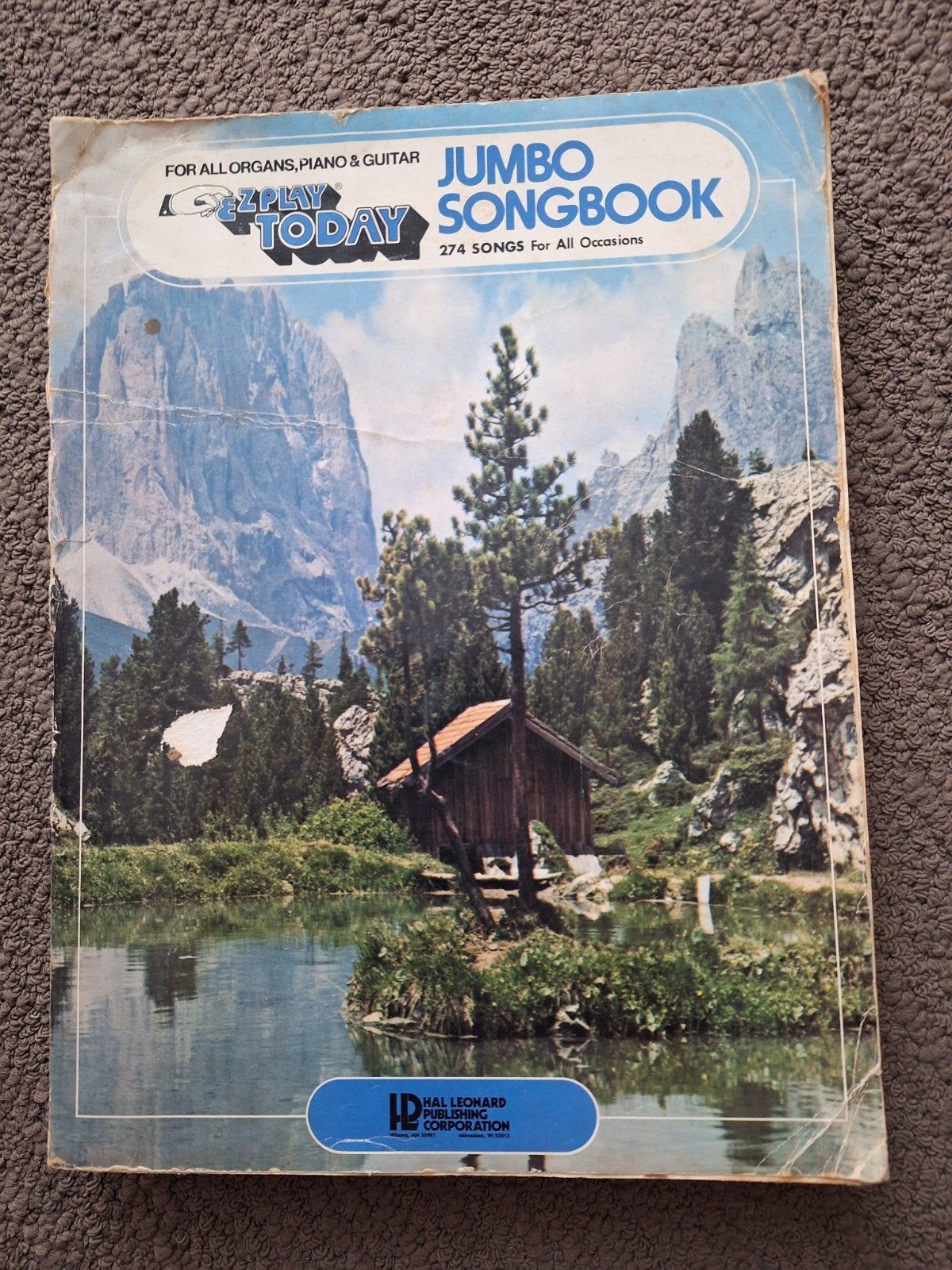 Jumbo Songbook: 274 Liedjes voor Orgel, Piano & Gitaar, Gebruikt, Gitaar, Overige soorten, Ophalen of Verzenden