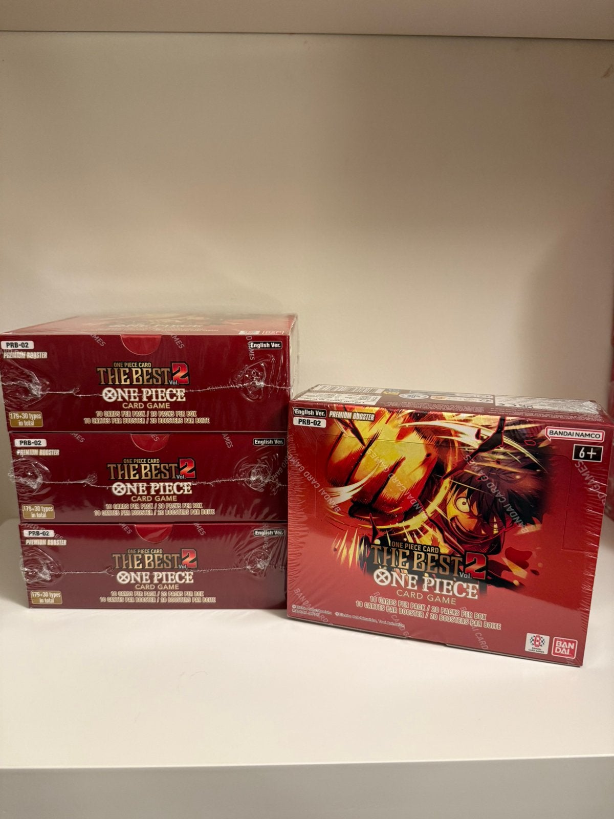 One piece the best 2 booster box, Ophalen of Verzenden, Nieuw, Boosterbox