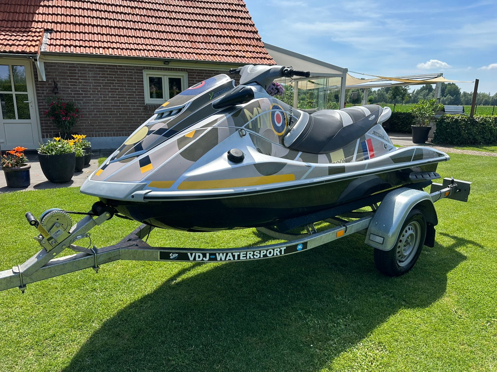 Yamaha Waverunner 1800 VXS 180 PK + Trailer, Ophalen, Gebruikt, Benzine, 120 tot 200 pk