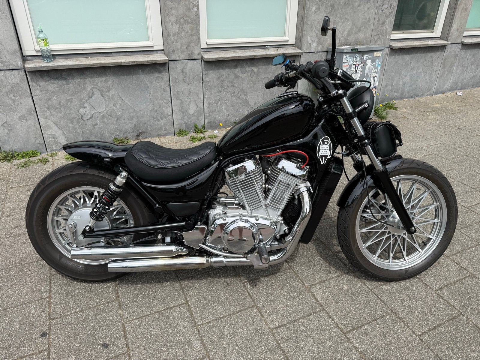 Suzuki Intruder VS700 Bobber Custom Oldtimer, 700 cc, 2 cilinders, Chopper, Particulier