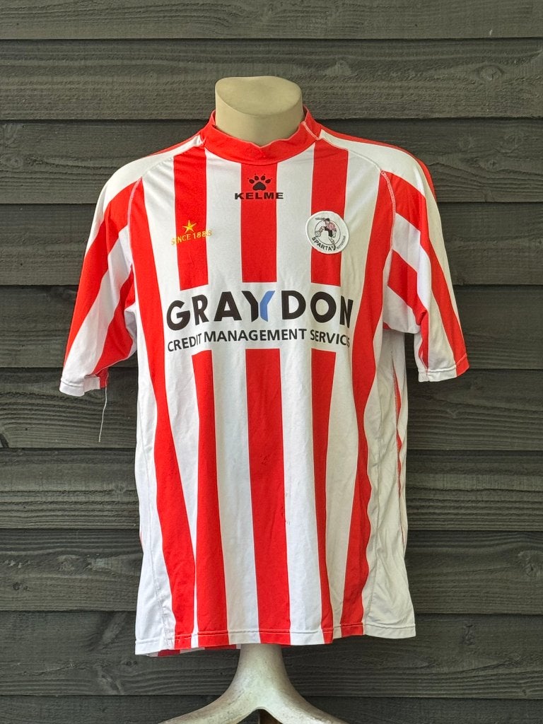Sparta Rotterdam thuisshirt in goede staat, Kleding | Heren, Onbekend, Verzenden, Wit, Overige maten