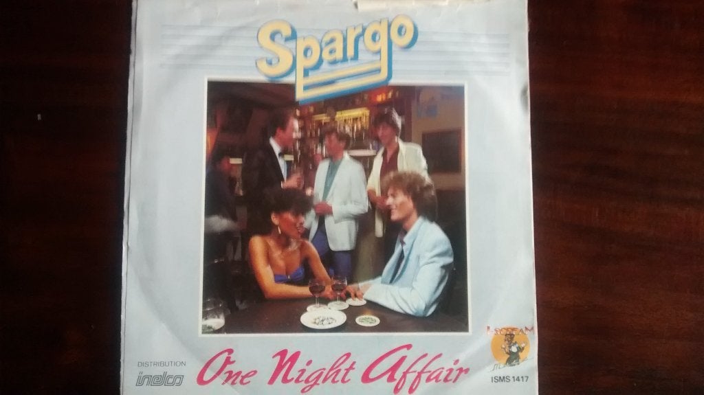 Single - Spargo - One night affair, Ophalen of Verzenden, Zo goed als nieuw, Dance en House