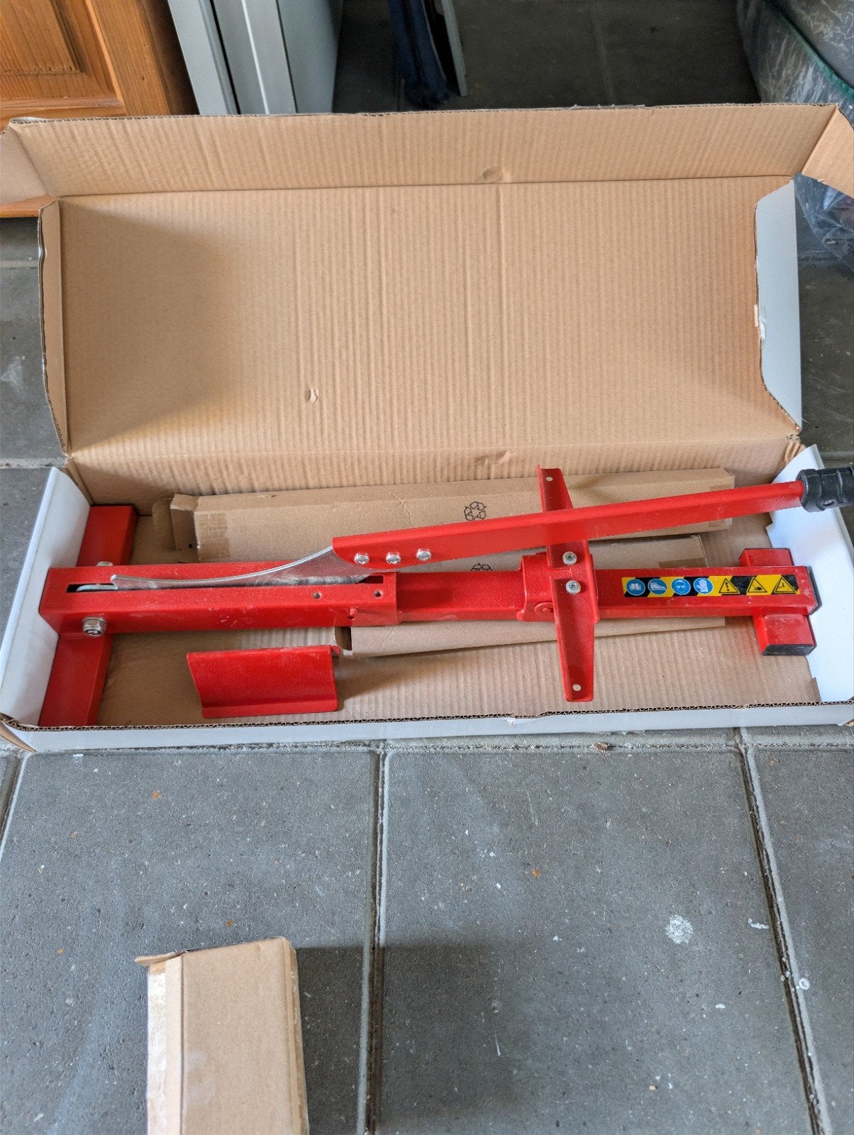 Maclean XL Laminaat en vinylsnijder, Ophalen of Verzenden, Zo goed als nieuw, Snijgereedschap, Overige merken