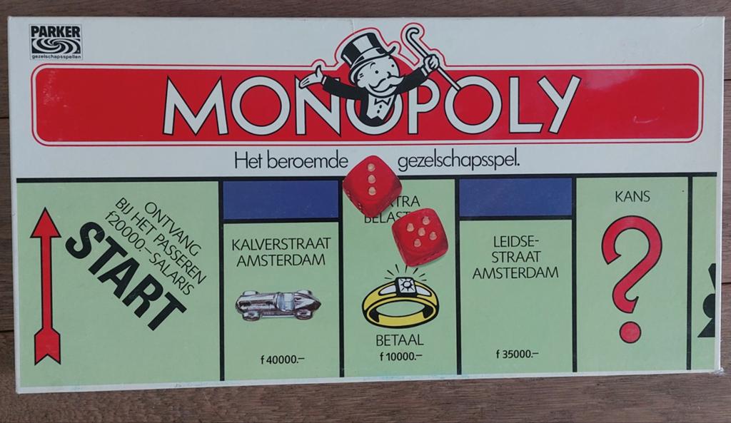 Monopoly: Het beroemde gezelschapsspel (Parker), Vijf spelers of meer, Ophalen of Verzenden, Zo goed als nieuw, Parker